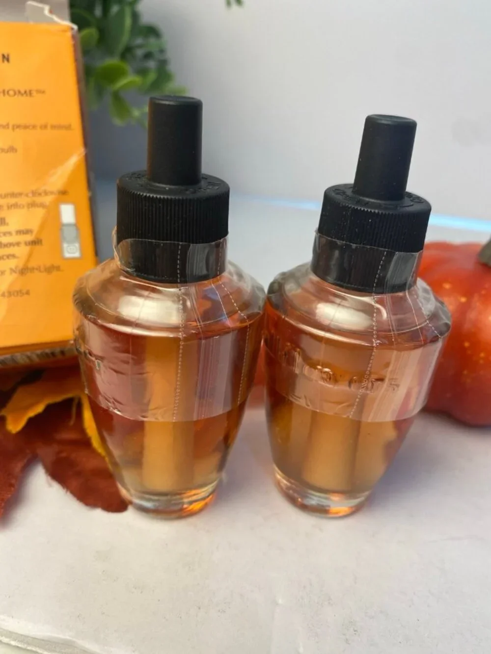 “Sweet Cinnamon Pumpkin” Bath & Body Works 2-NEW & Sealed Wallflower Refills
